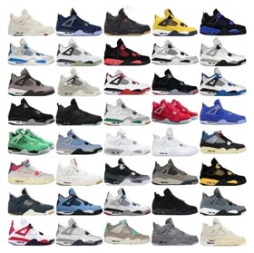 Giordania 4 Retro (40 colori)  