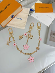 Louis Vuitton LV portachiavi Murakami Takashi collaborazione ciliegio-3539  