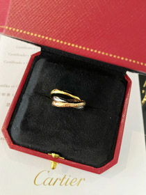 Cartier tre anelli tre colori anello oro-3588  