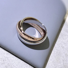 Cartier tre anello tre colori anello-3785