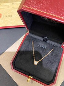 Cartier rotondo diamante collana-3786