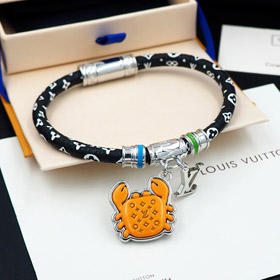 Louis Vuitton LV perline colorate e granchio braccialetto decorazione-3798  