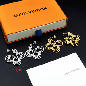 Louis Vuitton LV cavo rotondo fiore orecchini-3802  