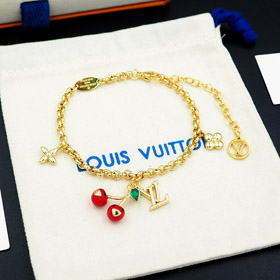 Louis Vuitton LV ciliegio lettera fiore braccialetto-3815  