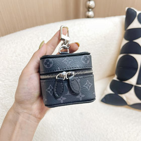 Louis Vuitton LV mini borsa cosmetica moneta portachiavi ciondolo-3942