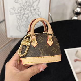 Louis Vuitton LV Mini Monogramma Shell Borsa portachiavi Pendente-3945