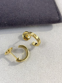 Cartier lettera a vite orecchini stretti-4077