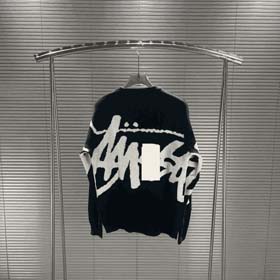 Stussy sciolto crew collo maglione-2540