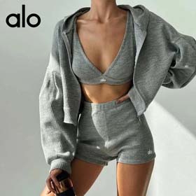 ALO Nuovo tre pezzi sport all'aperto correre sling fitness suit-2567