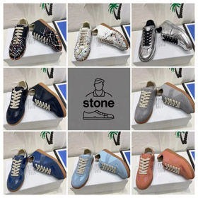 Maison Margiela scarpe in pelle a punti bassi-2947