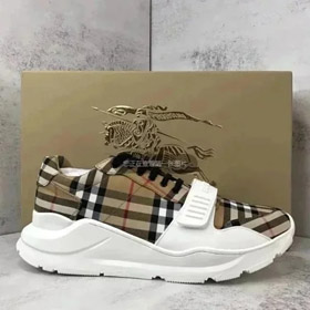 Burberry Vintage mesh logo stampa scarpe da ginnastica low-top-2952