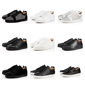 Christian Louboutin CL calzature da ginnastica in pelle casual low-top moda - 2990