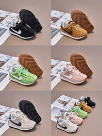 Nike NK strato superiore in pelle casual scarpe per bambini-4131